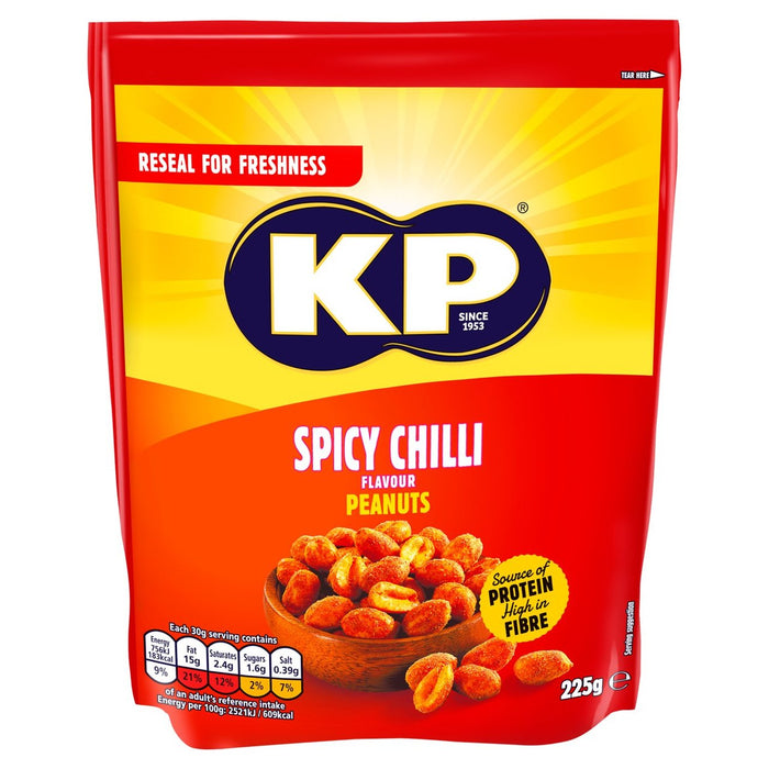KP Nuts Spicy Chilli 225g