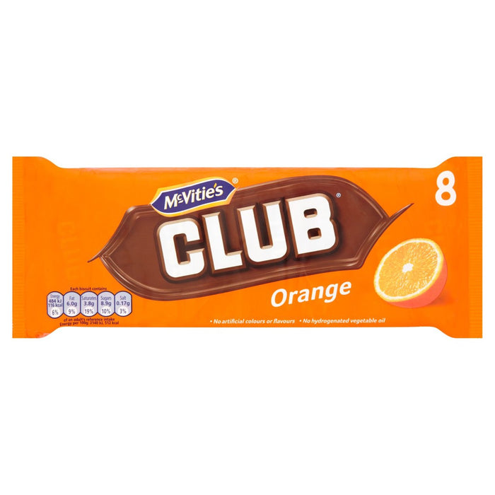 McVitie's Club Orange 8 x 22,5 g