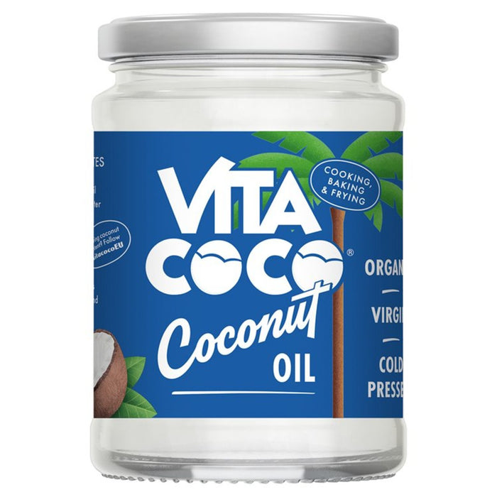 Vita Coco Bio roh 100% extra jungfräulich kaltgepresstes Kokosöl 500 ml