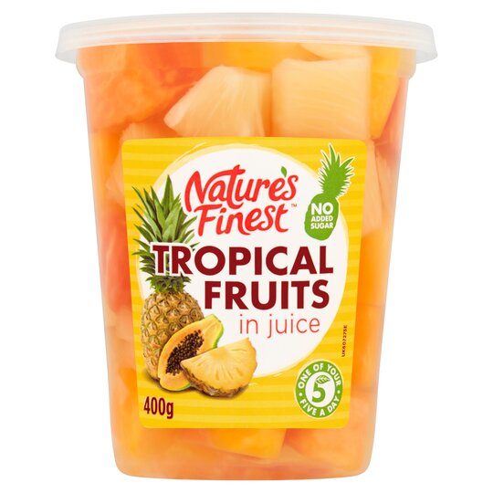 Nature's Finest Tropical Fruits In Juice 400g