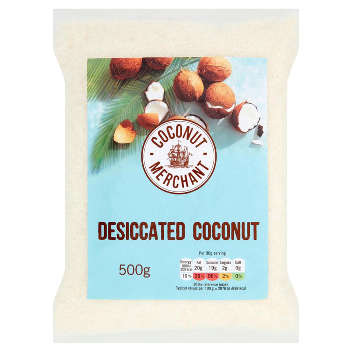 Coconut Merchant Desiccated Coconut 500g