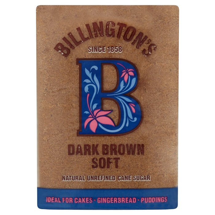 Billingtons marrón oscuro azúcar suave 500g