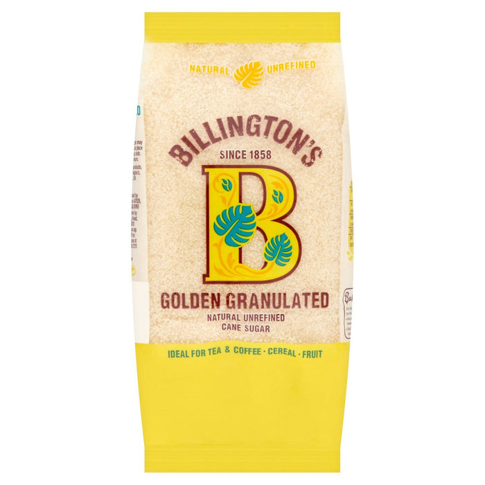 Billingtons organischer nicht raffinierter natürlicher granulierter Rohrzucker 500g