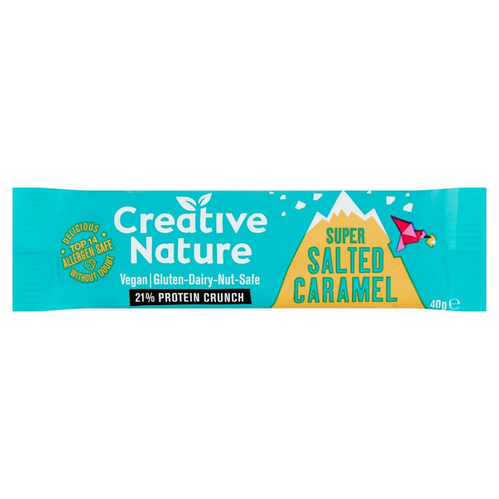 Creative Nature Salted Caramel Protein Flapjack 40g