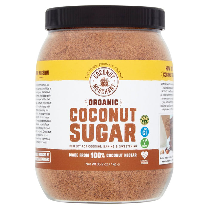 Coconut Merchant Organic Coconut Sugar 1kg