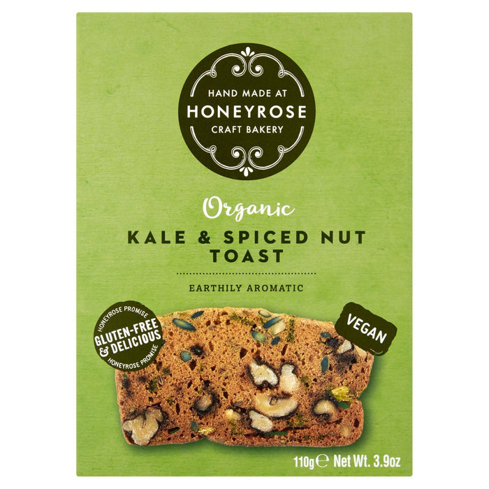 Honeyrose Kale & Spiced Nut Toast 110g
