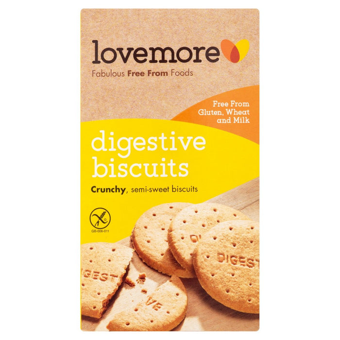 Lovemore Free From Digestive Biscuits 175g