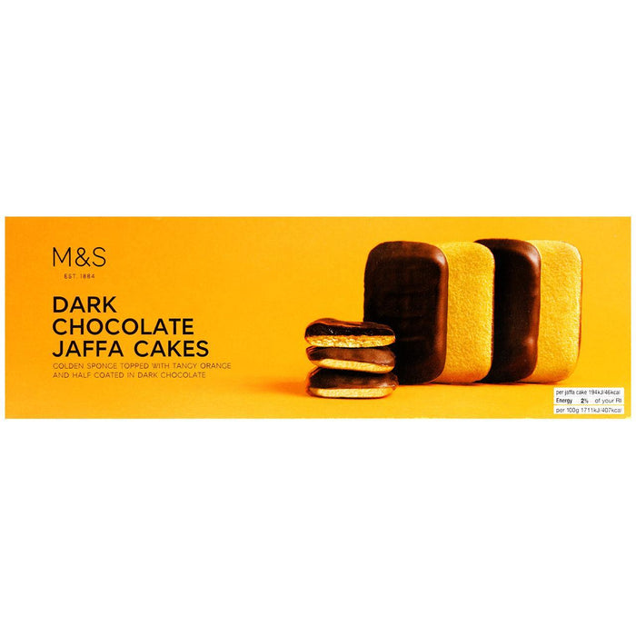 M & S Dark Chocolate Jaffa Cakes 125g