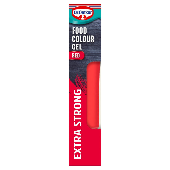 Dr. Oetker Extra Strong Red Food Colouring Gel 15g