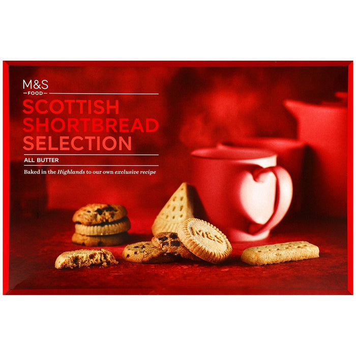 M & S Scottish All Butter Shortbread Selection 450G