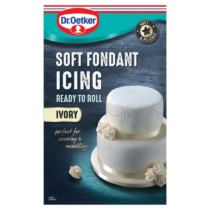 Dr. Oetker Ready to Roll 1kg Ivory Icing