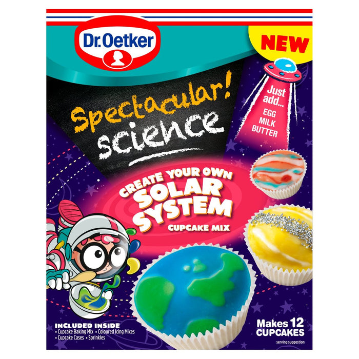 Dr. Oetker Solar System Cupcake Backkit 360g
