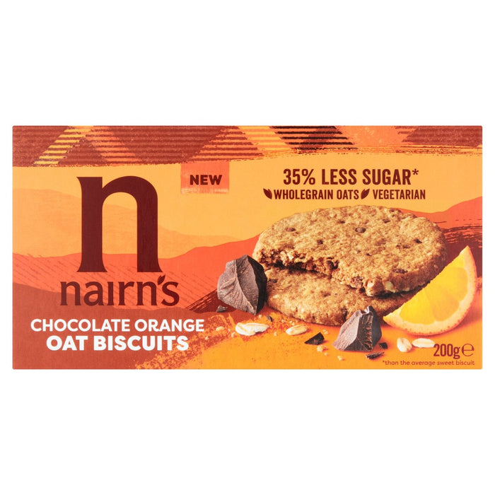 Nairn's Dark Chocolate & Orange Oat Biscuits 200g