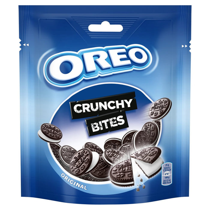 Oreo Crunchy Bites Biscuits Pouch 110g