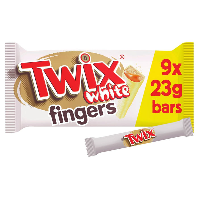 Twix White Chocolate Biscuits 9 x 23g