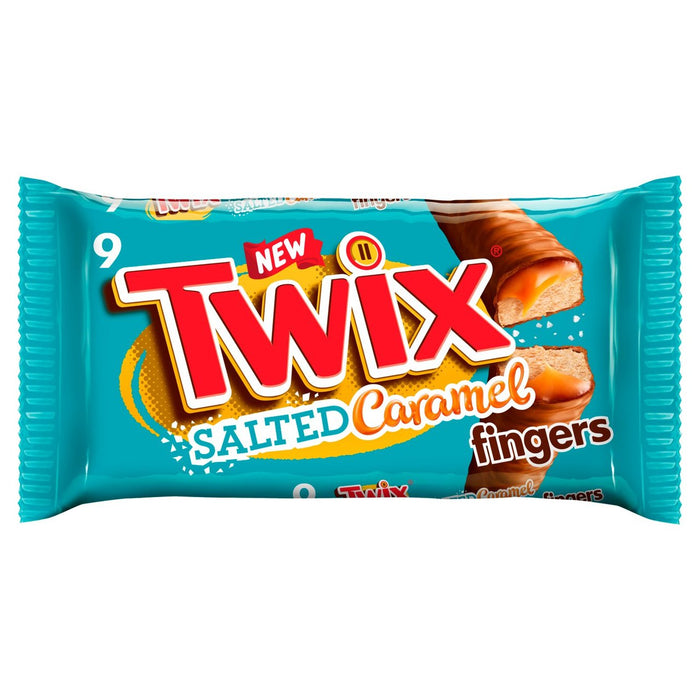 Biscuit de caramelo salado Twix 9 x 23g