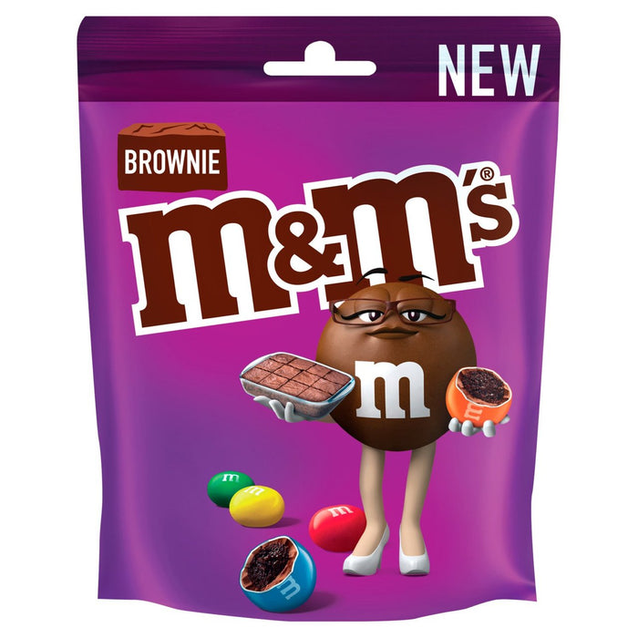 Sac à poche de chocolat Brownie M&M 102G