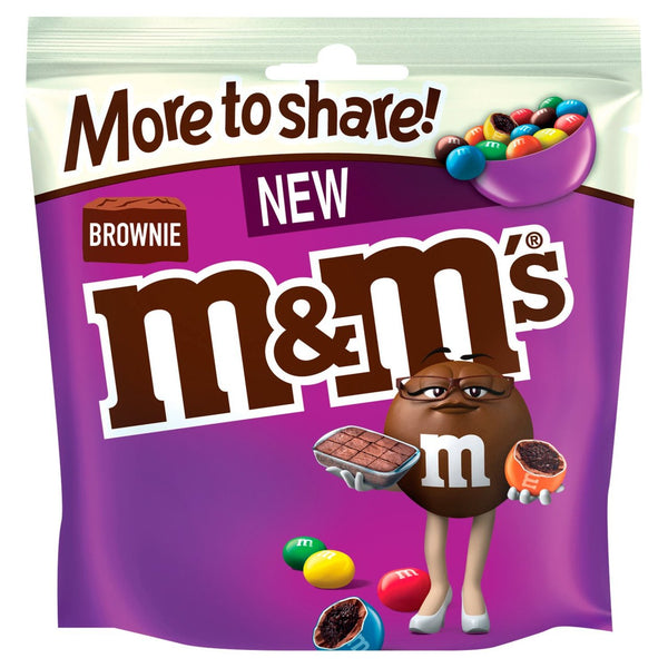 M&M's Brownie Bites & Milk Chocolate Sharing Pouch Bag