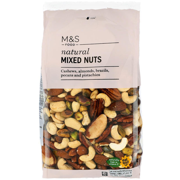 M&S Natural Mixed Nuts 750g