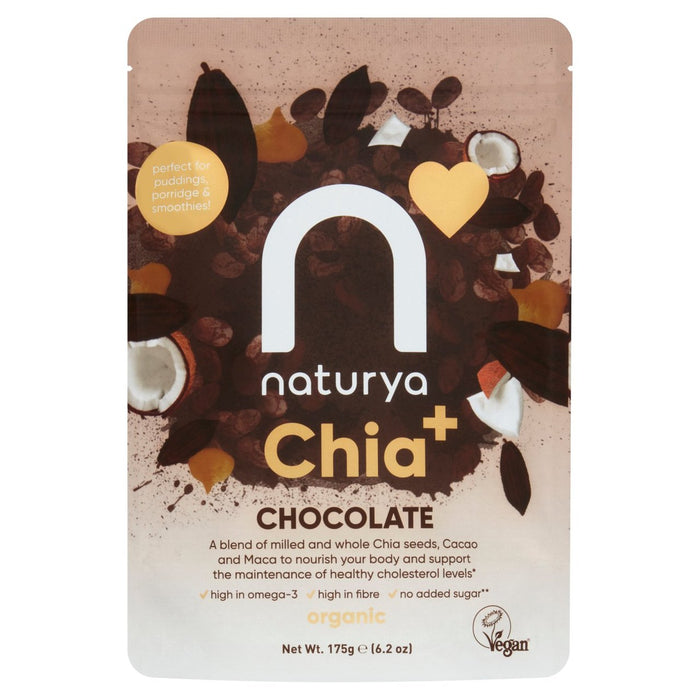 Naturya Bio -Schokoladen -Chia+ Pudding 175g