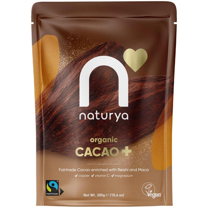 Naturya Organic Fair Trade Cacao + Powder Blend 300G