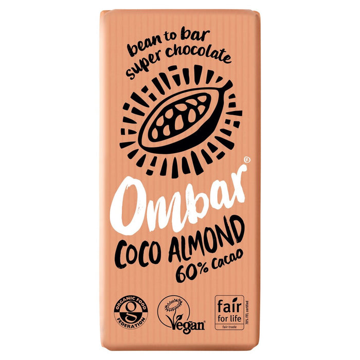 Ombar Coco Amond Chocolate 70g