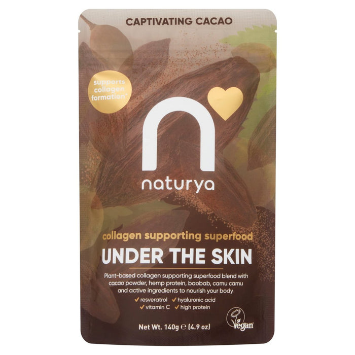 Naturya Under The Skin Collagen Support Cacao 140g