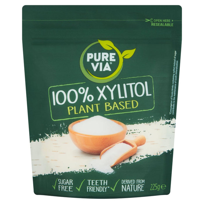 Pure Via 100% Xylitol Plant Based 225g