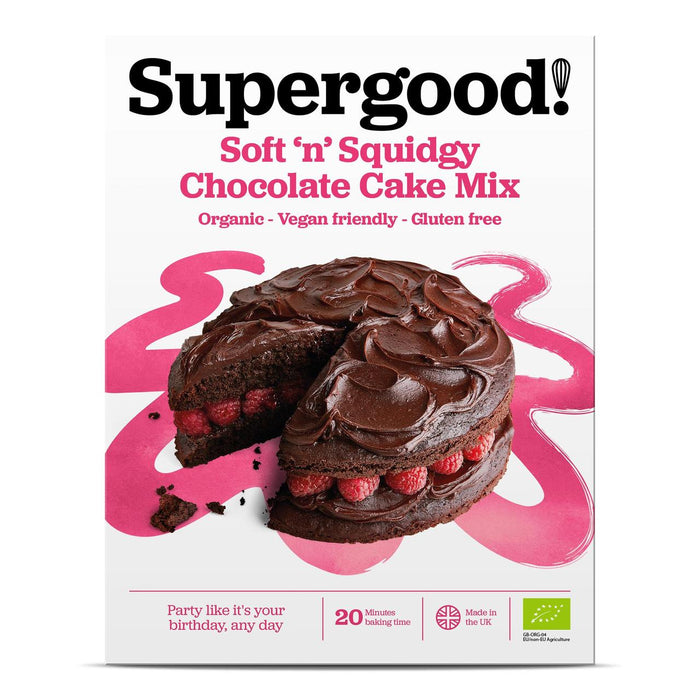 Supergood Bakery Gluten Free Smile Seeker Chocolate Cake Mix 350g