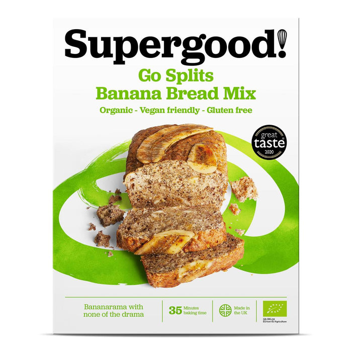 Supergood Gluten Free Go Splits Bananenbrotmisch 250g