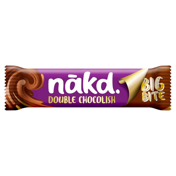 Nakd Big Bite Double Chocolish Fruit, Nut & Cocoa Bar 50g