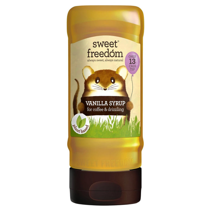 Sweet Freedom Vanilla Flavoured Syrup 350g