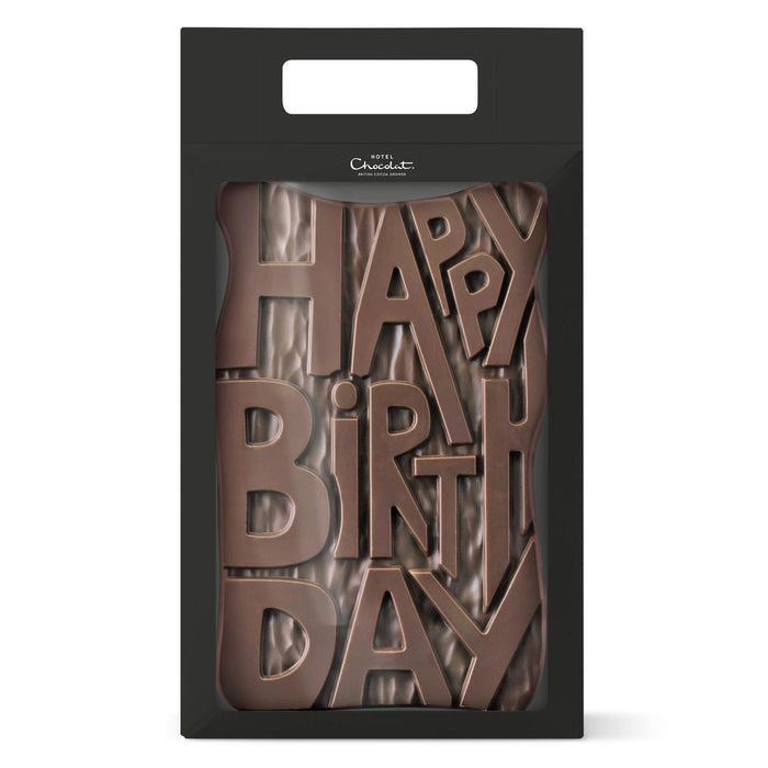 Hôtel Chocolat Happy Birthday Giant Slab 500G