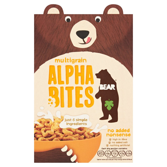 Bear Alphabites Multigrain Cereal 350G