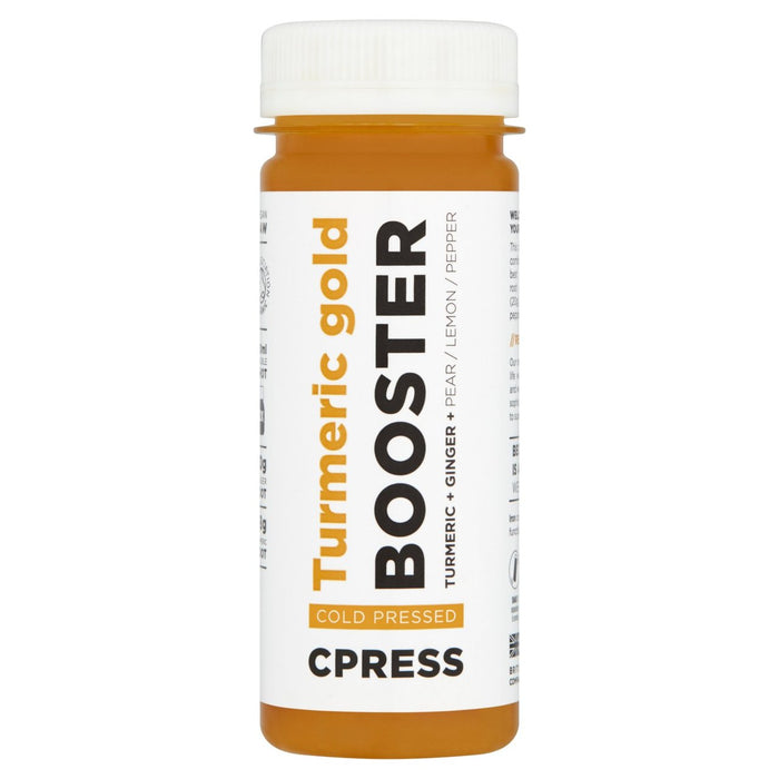 CPRESS Organic Turmeric Gold Cold Pressed Booster Shot 110ml