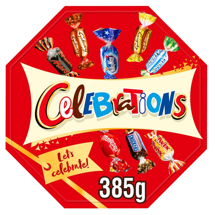 Célébrations Boîte-cadeau au chocolat 385G