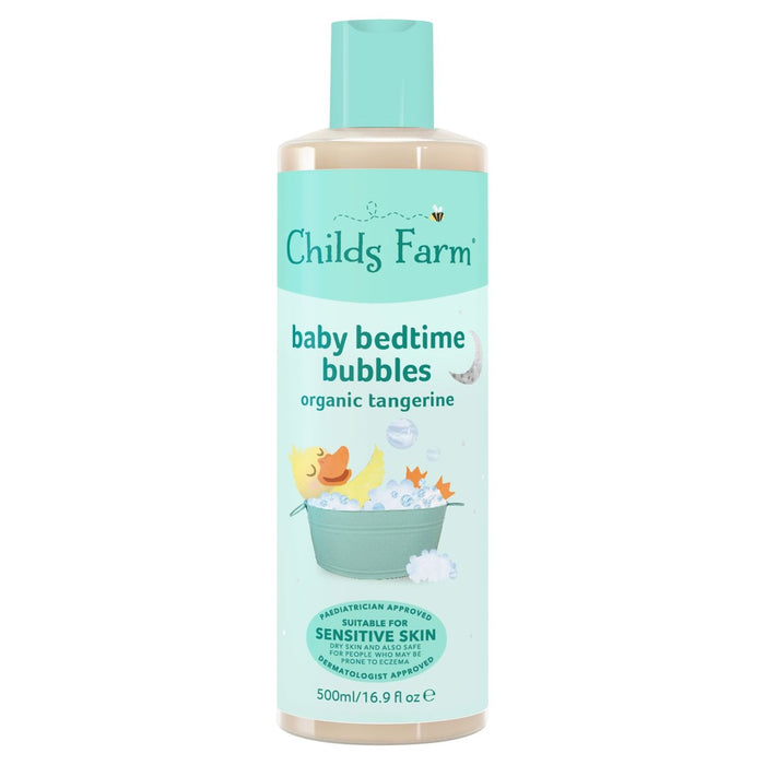 Childs Farm Baby Schlafenszeit Bio Tangerine Bubble Bad 500 ml