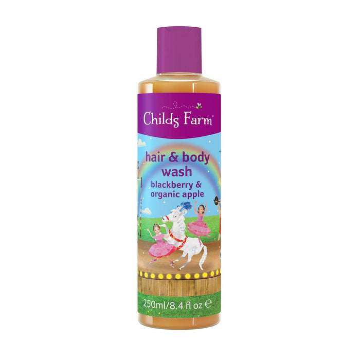 Child Farm Children BlackBerry & Organic Apple Hair & Body Wash 250ml