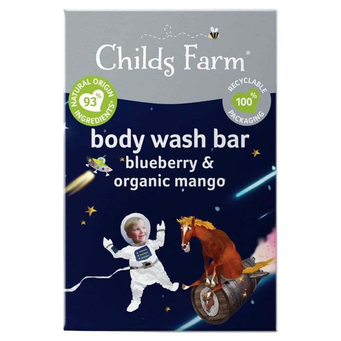 Childs Farm Kids Hueberry & Bio Mango Body Wash Bar 60g