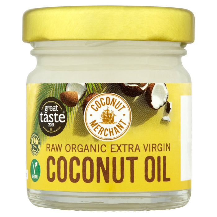 Co à coco marchand Organic Raw Extra Virgin Huile 35 ml