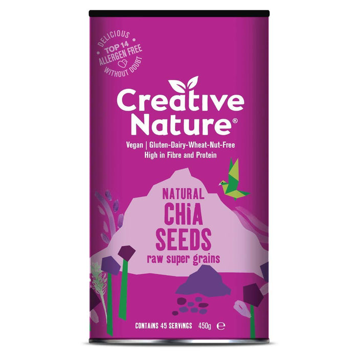 Creative Nature Raw Chia Seeds 450g