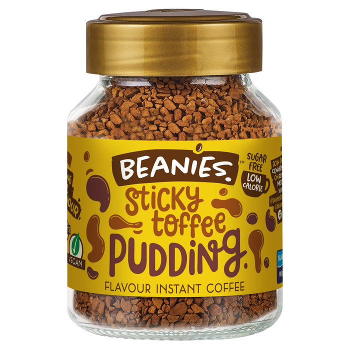 Beanies Flavor Coffee Coffee Pudding Sticky Toffee 50G