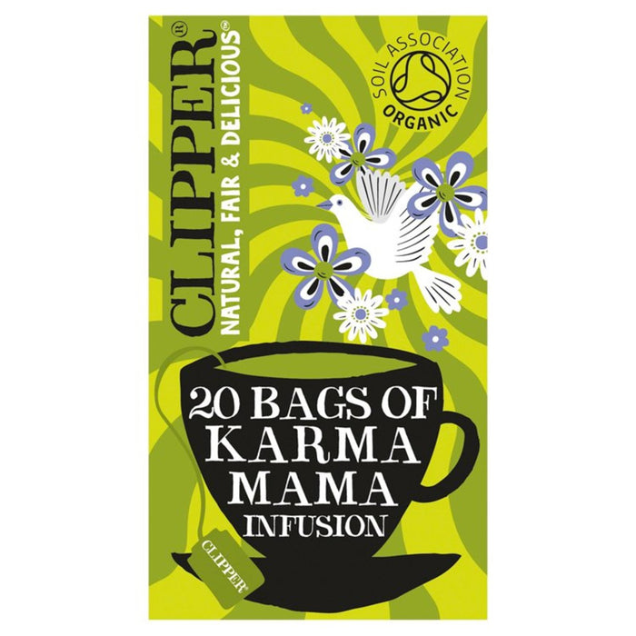 Clipper Karma Mama Hemp Chamomile & Tulsi Organic Infusion 20 per pack