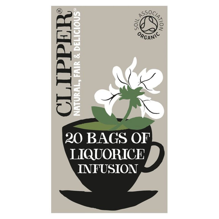 Clipper Organic Liquorice Teabags 20 per pack