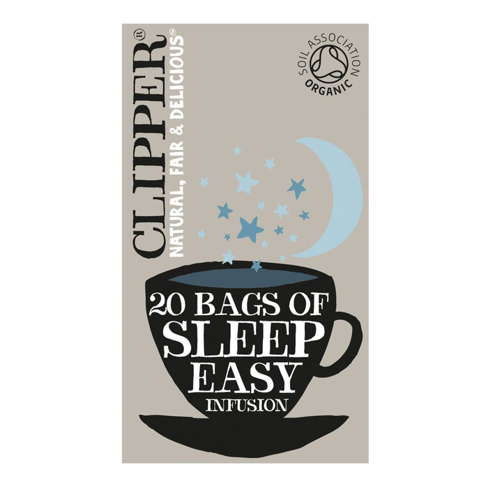 Clipper Organic Sleep Easy Infusion Tea Bags 20 per pack