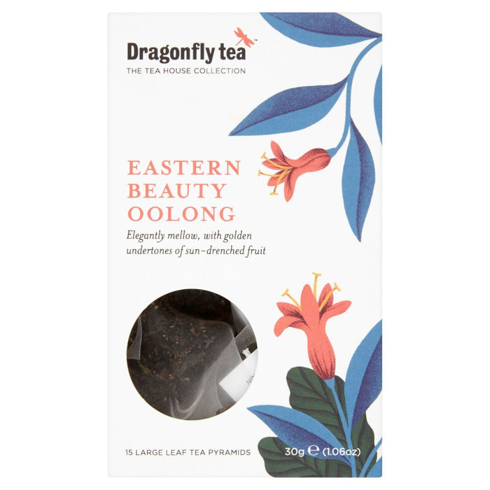 Dragonfly Eastern Beauty Oolong Tea Pyramid Bags 15 per pack