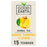 Good Earth Teabags Lemon Ginger & Curcuma 15 par paquet