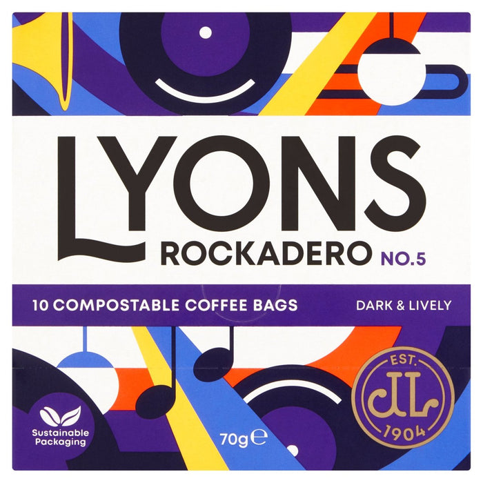 Lyons Rockadero Coffee Bags 10 per pack