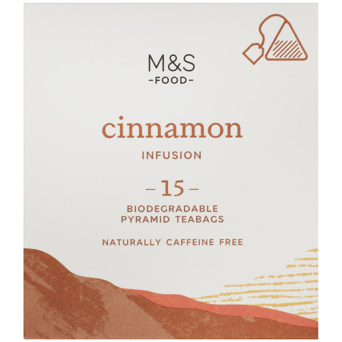 M&S Cinnamon Infusion Teabags 15 per pack