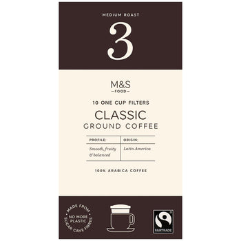 M&S Collection Fairtrade Mexican Ground Coffee 227g